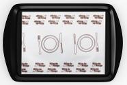 Toalha Americana Branca 25x34 500FL kit 2 un Toalha Americana Branca 25x34 500FL kit 2 un