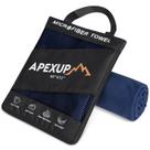 Toalha APEXUP 183x102 cm Microfibra Quick Dry Navy