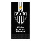 Toalha atletico mineiro aveludada oficial 1,40m x 70cm - Lepper