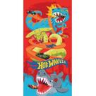 Toalha Aveludada Banho/Piscina Estampada Hot Wheels 70x140cm