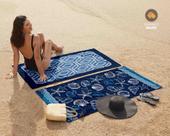 Toalha Aveludada Estampada Búzios Sortido Lepper