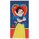 Toalha Aveludada Infantil Branca de Neve 70cm x 1,40m Lepper Oficial