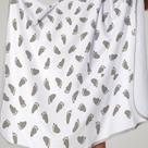 Toalha Baby C/ Capuz Tecebem Estampada Kinder Mia Branco