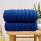 Toalha Banhão Teka Comfort 90X150 Azul Marinho