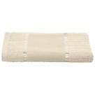 Toalha Banho Bella Dohler Bordar Barrado Etamine 70X140cm - Bege
