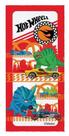 Toalha banho Felpuda Estampada Hot Wheels 60cmx1,20m