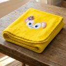 Toalha Banho Infantil Grande SOFT Bichinhos desenhos com abas em relevo 70x140cm