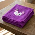 Toalha Banho Infantil Grande SOFT Bichinhos desenhos com abas em relevo 70x140cm