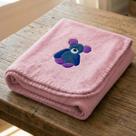 Toalha Banho Infantil Grande SOFT Bichinhos desenhos com abas em relevo 70x140cm