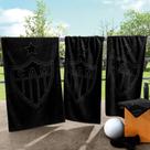 Toalha Banho Jacquard Veludo Atlético Mineiro