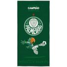 Toalha Banho Lepper Aveludada Transfer Palmeiras 70 cm x 1,40 m
