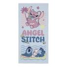 Toalha Banho Praia Infantil Stitch E Angel Macia Desenho Filme