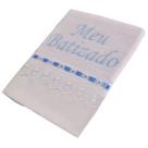 Toalha Bebê Meu Batizado Bordada De Felpa - Texnew Baby Toalha Bebê Meu Batizado Bordada De Felpa - Texnew Baby