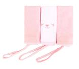 TOALHA BOQUINHA BUBLIM BABY C/3 UNIDADES 30CM x 35CM ESTAMPADA