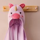 Toalha Capuz Unicorn Algodão 90x80cm - ABABY Toalha Capuz Unicorn Algodão 90x80cm - ABABY
