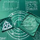 Toalha Celta para Oráculo - Mandala para Tarot e Runas
