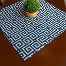 Toalha centro de mesa 70 x 70 - azul escuro