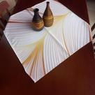 TOALHA CENTRO DE MESA 70 x 70 - LINHA OURO P