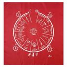 Toalha Cigana Para Altar, Taro E Jogos 70x70 Cm Vermelha