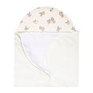 Toalha Com Capuz Bebê Menino Ursos/Brinquedos Mini & Co Toalha Com Capuz Bebê Menino Ursos/Brinquedos Mini & Co