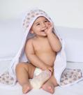 Toalha Com Capuz Bebê Vivaldi Rosa