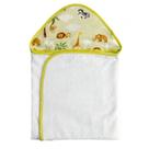 Toalha com Capuz Estampado - Safari Verde