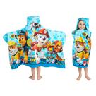 Toalha com capuz Franco Kids Paw Patrol Blue 60x120cm