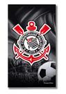 Toalha corinthians oficial banho praia veluda