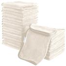 Toalha Cosy Family, pacote com 24, 30x30 cm, creme de secagem rápida