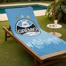 Toalha de Banho Aveludada Grêmio 70 cm x 1,40 m Lepper