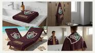 Toalha de Banho Aveludada Lepper Fluminense 70x140 cm Toalha de Banho Aveludada Lepper Fluminense 70x140 cm