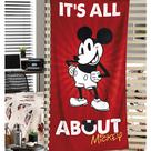 Toalha de banho aveludada Mickey Minnie Döhler Toalha de banho aveludada Mickey Minnie Döhler