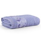 Toalha de Banho Avulsa Minimi Infantil 100% Algodão - 1,15m x 75cm - Foxy Raposa - Lilás