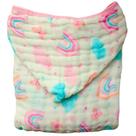 Toalha de Banho Banhão Toalhão Bebe Grande Soft Capuz de Fralda 100% algodão 3 camadas macia menino menina criança enxoval kit higiene maternidade