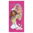 Toalha de Banho Barbie da Lepper 70 cm x 1,40m.