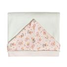Toalha de Banho Bebê Aurora Rosa 87x88 cm - Hug