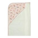 Toalha de Banho Bebê Aurora Rosa com Capuz 90X70cm - Hug
