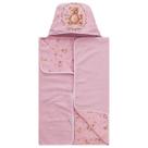TOALHA DE BANHO BEBE COM CAPUZ ESTAMPADA DIGITAL LUXO cor: urso azul