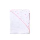 Toalha de Banho Bebê com Capuz Soft Forrada Estampada Feminino