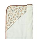 Toalha de Banho Bebê Doguinhos Marrom com Capuz 90X70cm -Hug