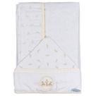Toalha de Banho Bebê em Malha Plush Baby Joy Fábula