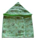 Toalha De Banho Bebê Recém Nascido 100% Algodão Com Capuz Enxoval 70x80cm Toalha De Banho Bebê Recém Nascido 100% Algodão Com Capuz Enxoval 70x80cm
