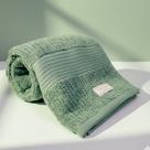Toalha De Banho Buddemeyer Fio Penteado 100% Algodão Macia Grande Gramatura 500 Canelado 70 x 140cm Cor: Verde 3265