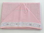 Toalha de Banho com capuz Baby Kids para bordar Menina Dohler - Döhler Toalha de Banho com capuz Baby Kids para bordar Menina Dohler - Döhler