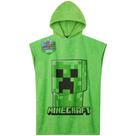 Toalha de banho com capuz Minecraft Kids Teens Towelling Poncho