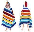 Toalha de banho com capuz ORIGINAL KIDS 100% algodão felpudo 30x60cm