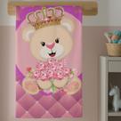 Toalha de Banho Estampa Infantil Menina Princesa Ursinha Fofo Algodão Suave Macia Toalha de Banho Estampa Infantil Menina Princesa Ursinha Fofo Algodão Suave Macia