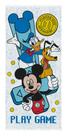 Toalha de Banho Felpuda Estampada Mickey Play Game 0,60cm x 1,20m Toalha de Banho Felpuda Estampada Mickey Play Game 0,60cm x 1,20m