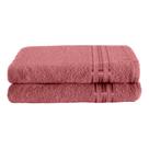 Toalha De Banho Felpuda kit Com 2 Peças Linea - Casa Com Amor - Toalha de Banho Felpuda