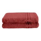 Toalha De Banho Felpuda kit Com 2 Peças Linea - Casa Com Amor - Toalha de Banho Felpuda